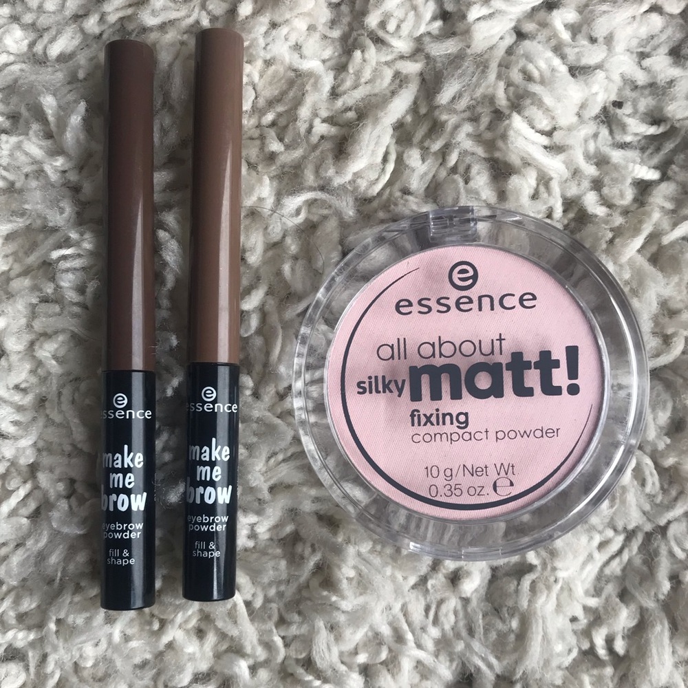 Essence - Compact Powder & 2 Eyebrow Powders